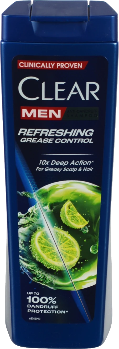 Шампунь Clear 360 мл для чоловіків, балансує жирність шкіри голови