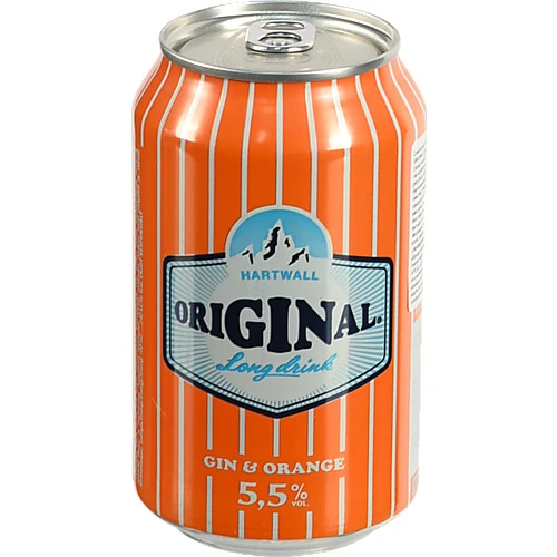 Коктейль ORIGINAL Long Drink 0.33л gin orange газ з.б