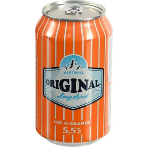 Коктейль ORIGINAL Long Drink 0.33л gin orange газ з.б