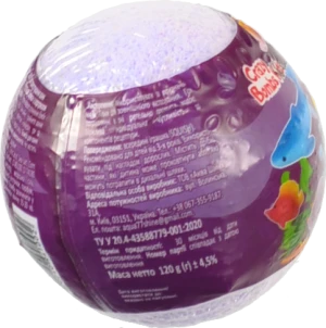 Бомбочка д.ванн Crazy Bombs Kids 120г морська зірка