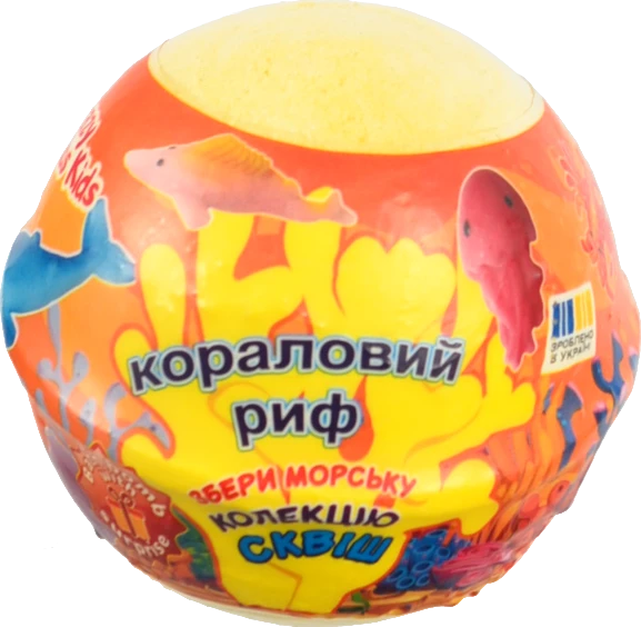 Бомбочка д.ванн Crazy Bombs Kids 120г кораловий риф