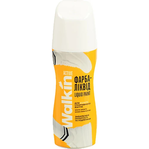 Фарба Walkin active 75г ліквід зі спонжем д.білого спорт