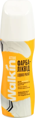 Фарба Walkin active 75г ліквід зі спонжем д.білого спорт