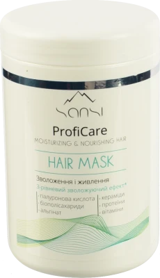 Маска д.волосся Sansi 1000мл profi care зволоження живлення