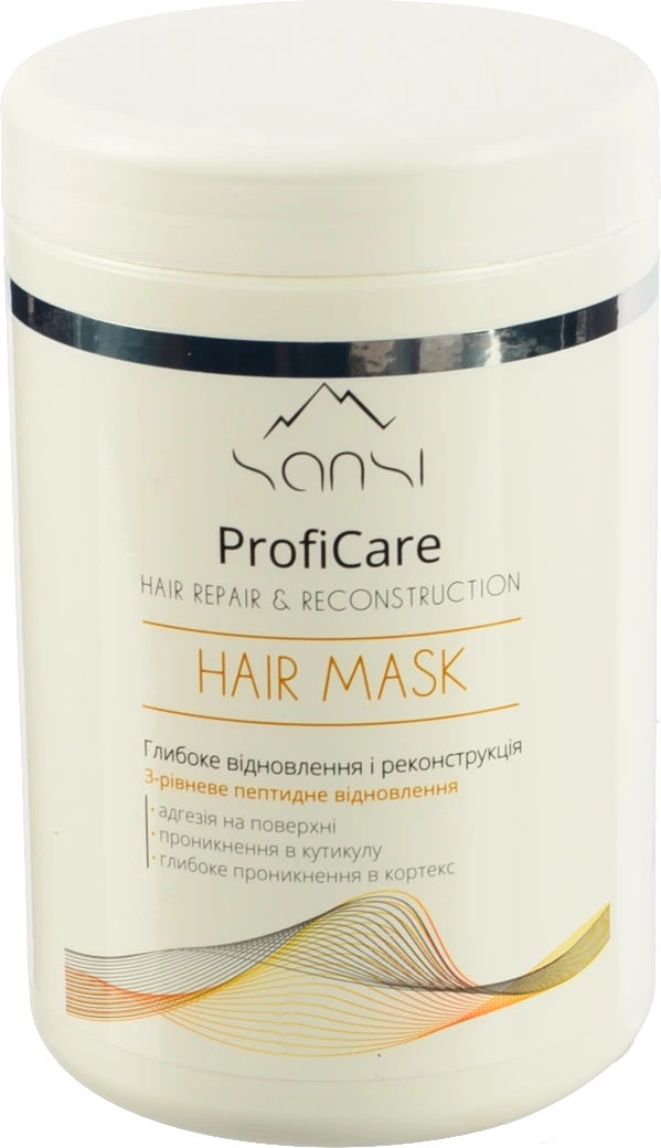 Маска д.волосся Sansi 1000мл profi care вiдновлення реконструкцiя