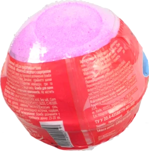 Бомбочка д.ванн Crazy Bombs Kids 120г мерехтлива медуза