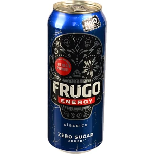 Напій Енергетичний Frugo 500мл класичний без цукру
