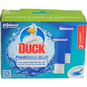 Диски Duck 2 шт д.унітазу блакить змінний