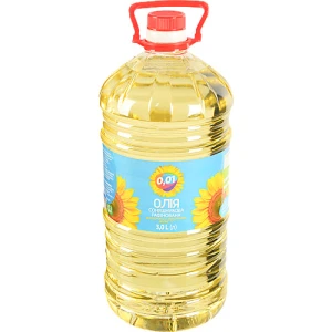 Олія соняшникова 0.01 3л рафінована