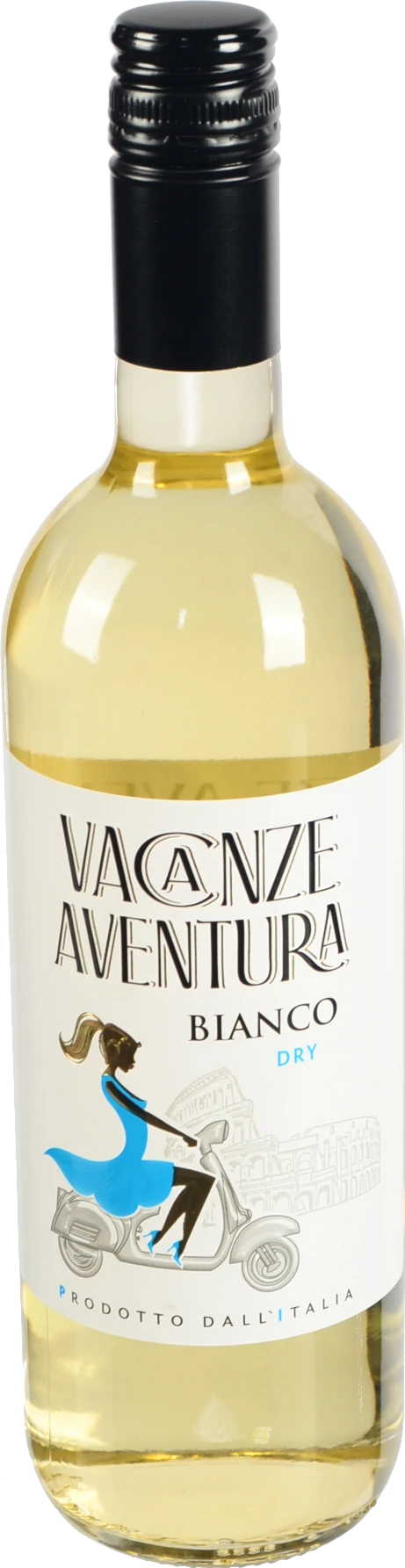 Вино Bianco сухе біле 0.75л6 ТМ Vacanze Aventura