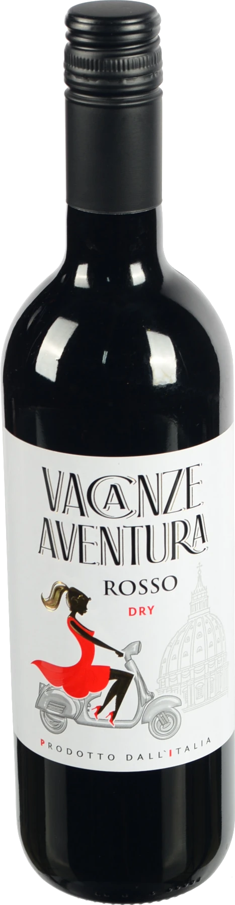 Вино Rosso сухе черв 0.75л6 ТМ Vacanze Aventura