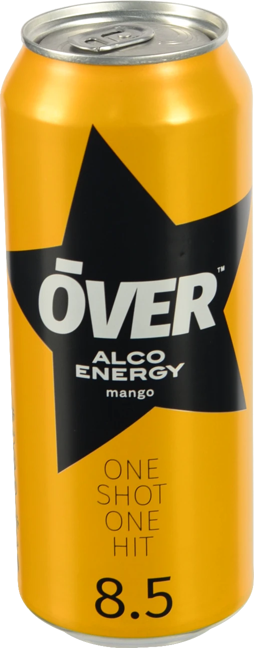 Н.с алк.енерг.с газ.0.5л Рево Манго8.524Б