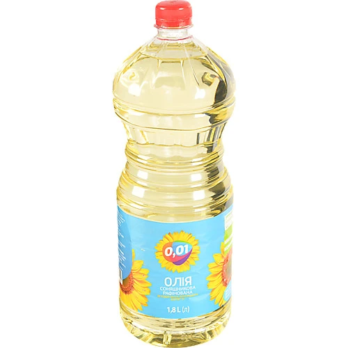 Олія соняшникова 0.01 1.8л рафінована