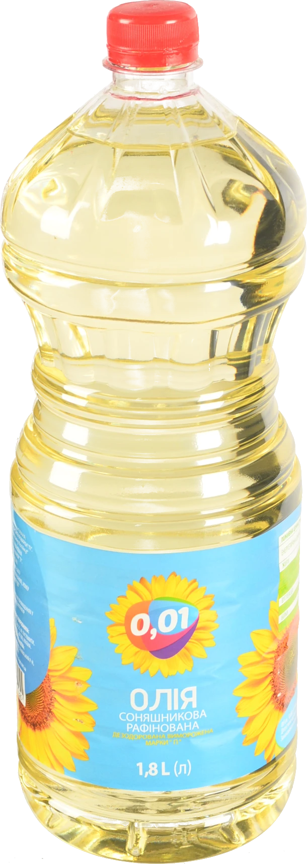 Олія соняшникова 0.01 1.8л рафінована