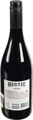 Вино Pinotage сухе черв 0.75л ТМ Hectic 6