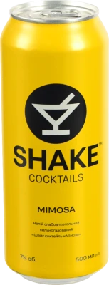 Н.с алк.сил газ.0.5л Мімоза Шейк коктейль724 Б