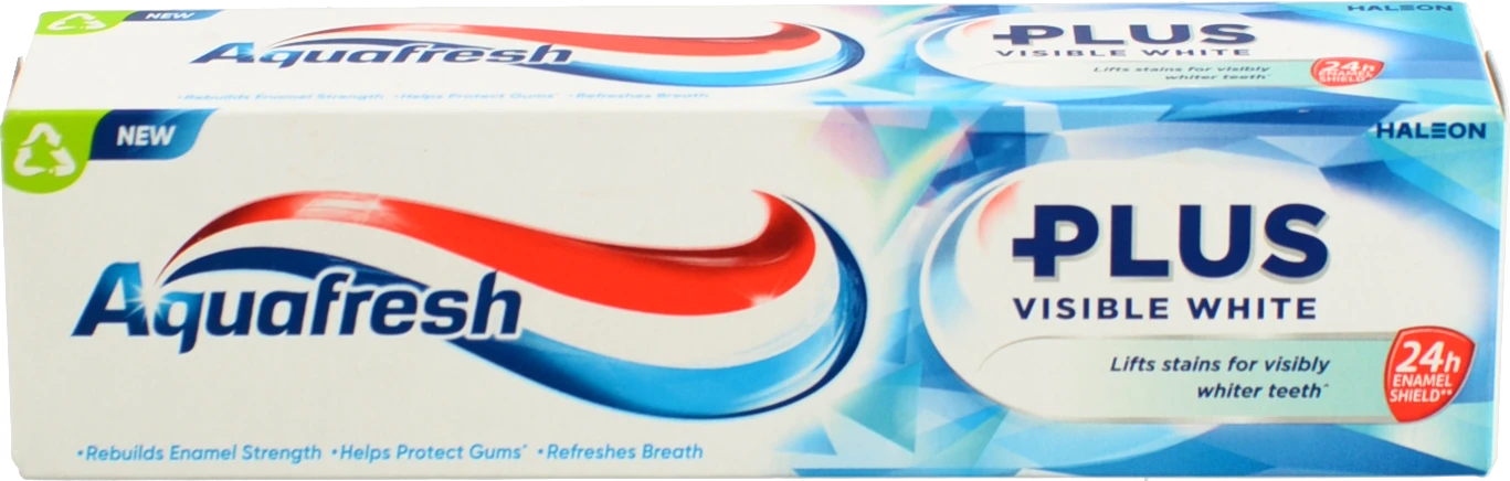 З.п Aquafresh 75мл плюс видимий ефект