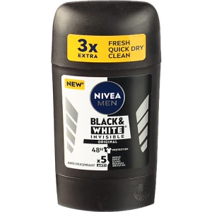 Антиперспірант Nivea 50мл deo чорне та біле нев