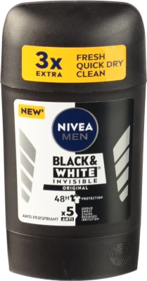 Антиперспірант Nivea 50мл deo чорне та біле нев
