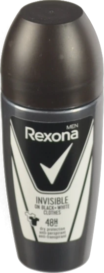 Антіперсперант Rexona invisible 50мл черн. біле