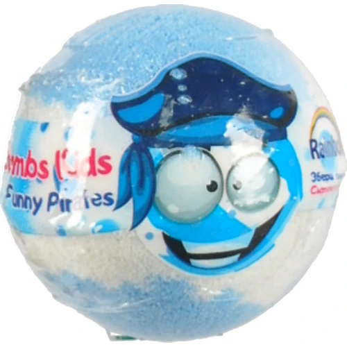 Бомбочка д.ванн Аква Шайн 100г веселий пірат crazy