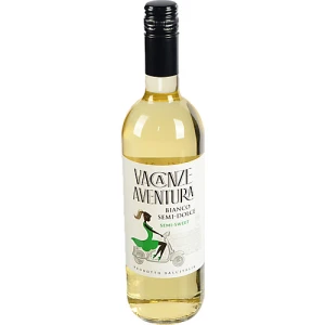 Вино Bianco Semi sweet н сол біле 0.75л6 ТМ Vacanze Aventura
