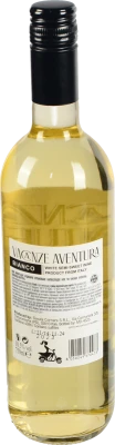 Вино Bianco Semi sweet н сол біле 0.75л6 ТМ Vacanze Aventura