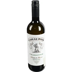 Вино Chardonnay IGP Pays dOc сухе біле 0.75л6 ТМ Cadeau Divin