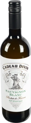 Вино Sauvignon IGP Atlantique сухе біле 0.75л6 ТМ Cadeau Divin