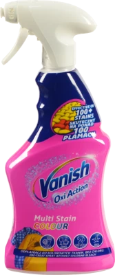 Засіб для виведення плям Ваніш 500мл Окси Екшн рожевий