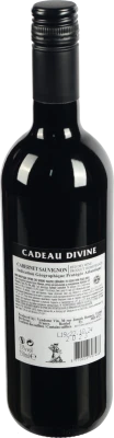 Вино Cabernet Sauvignon IGP Atlantique сухе черв 0.75л6 ТМ Cadeau Divin