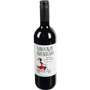Вино Rosso Semi sweet н сол черв 0.75л6 ТМ Vacanze Aventura