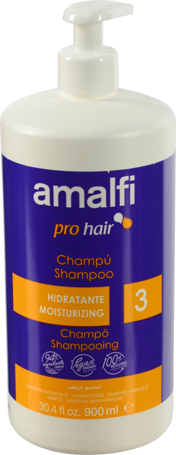 Шампунь Amalfi 900мл hidratante дозатор