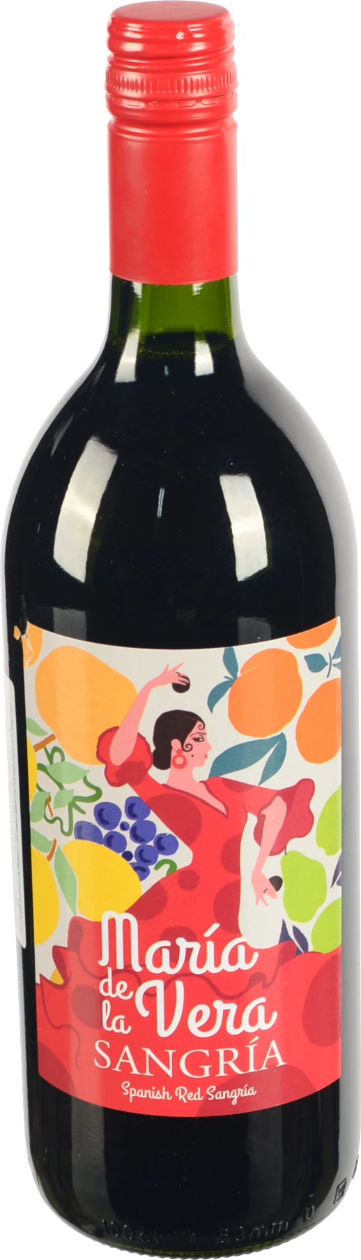 Винний напій Maria de la Vera 1л cангрія червоне солодке 7