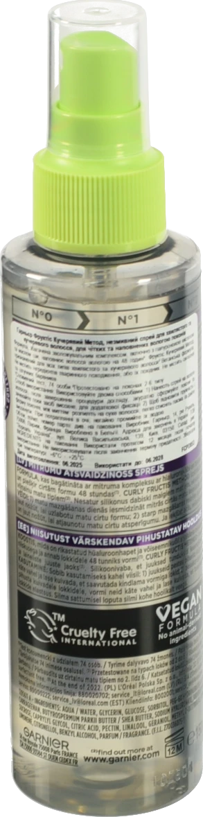 Спрей Fructis 150мл незмивний кучерявий метод