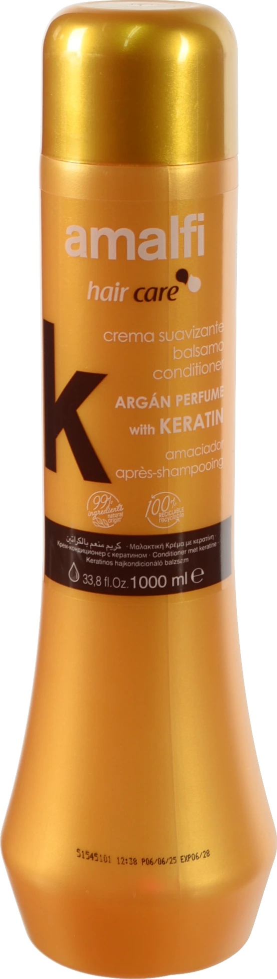 Бальзам Amalfi 1000мл keratin argan