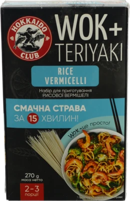 Набір для приготування Rice vermicelli Hokkaido club к/у 270г