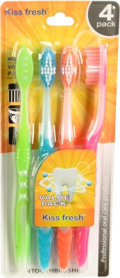 Зубна щітка 19см Тип 9 (4шт)