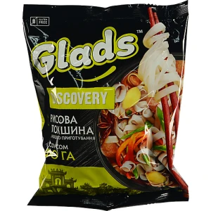 Локшина швидкого приготування рисова з соусом Фо Га Discovery Glads 65г