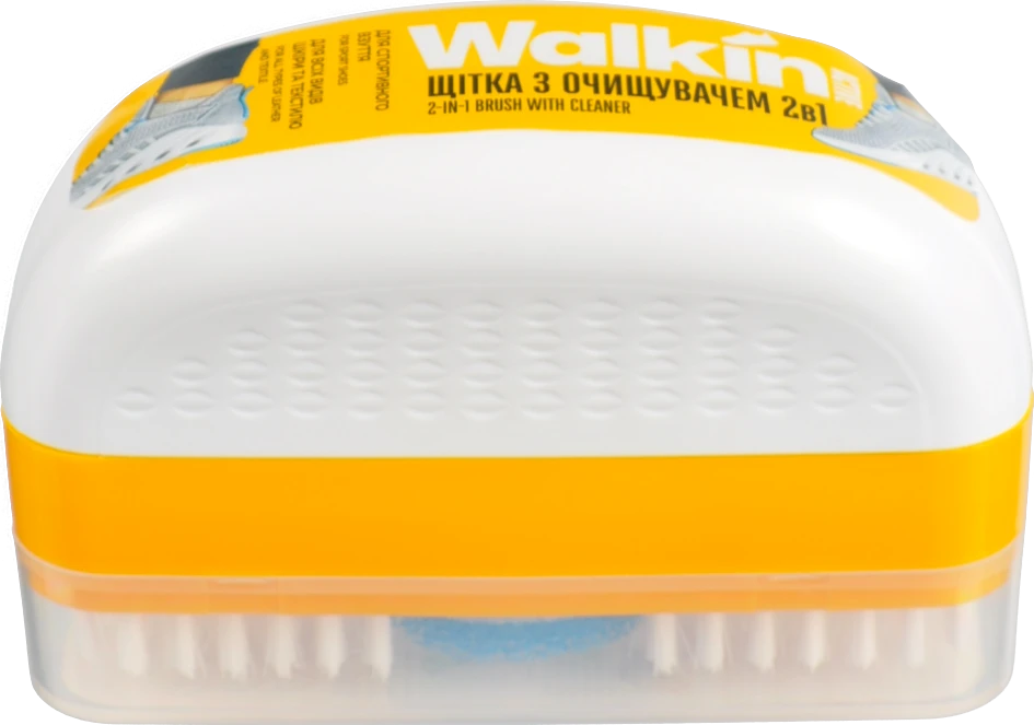 Щітка Walkin active 100мл з очищувачем 2в1спорт