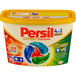 Гелеві капсули для прання Persil Expert 4in1 Discs Deep Clean 22х17г