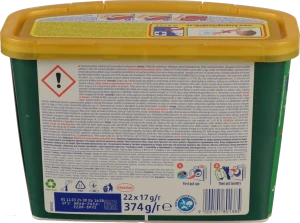 Гелеві капсули для прання Persil Expert 4in1 Discs Deep Clean 22х17г