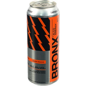 С.алк.напій Bronx 0.5л 8 black orange енергетичний с.газ з.б