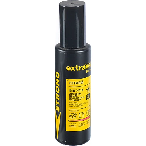Спрей від комарів та кліщів Extravel Strong 100мл