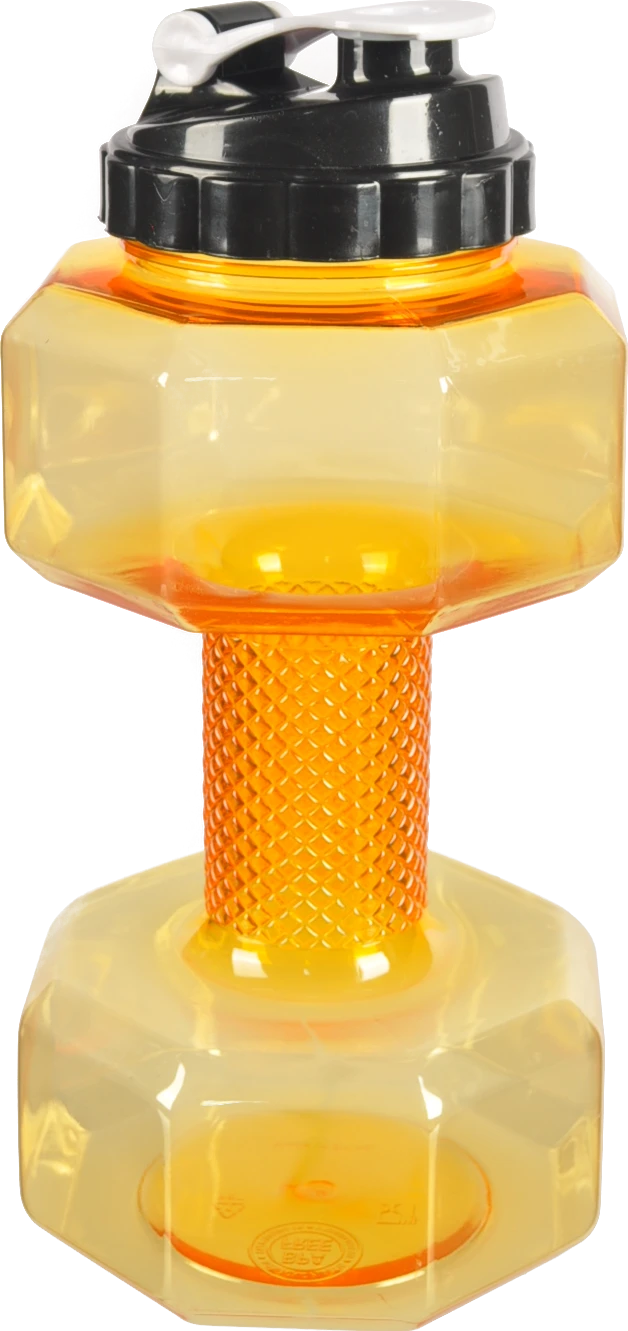 Спортивна пляшка у формі гантелі, 2200мл