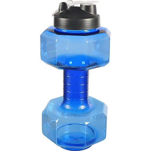 Спортивна пляшка у формі гантелі, 2600мл