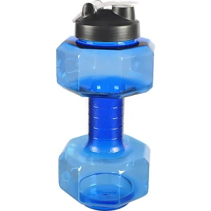 Спортивна пляшка у формі гантелі, 2600мл