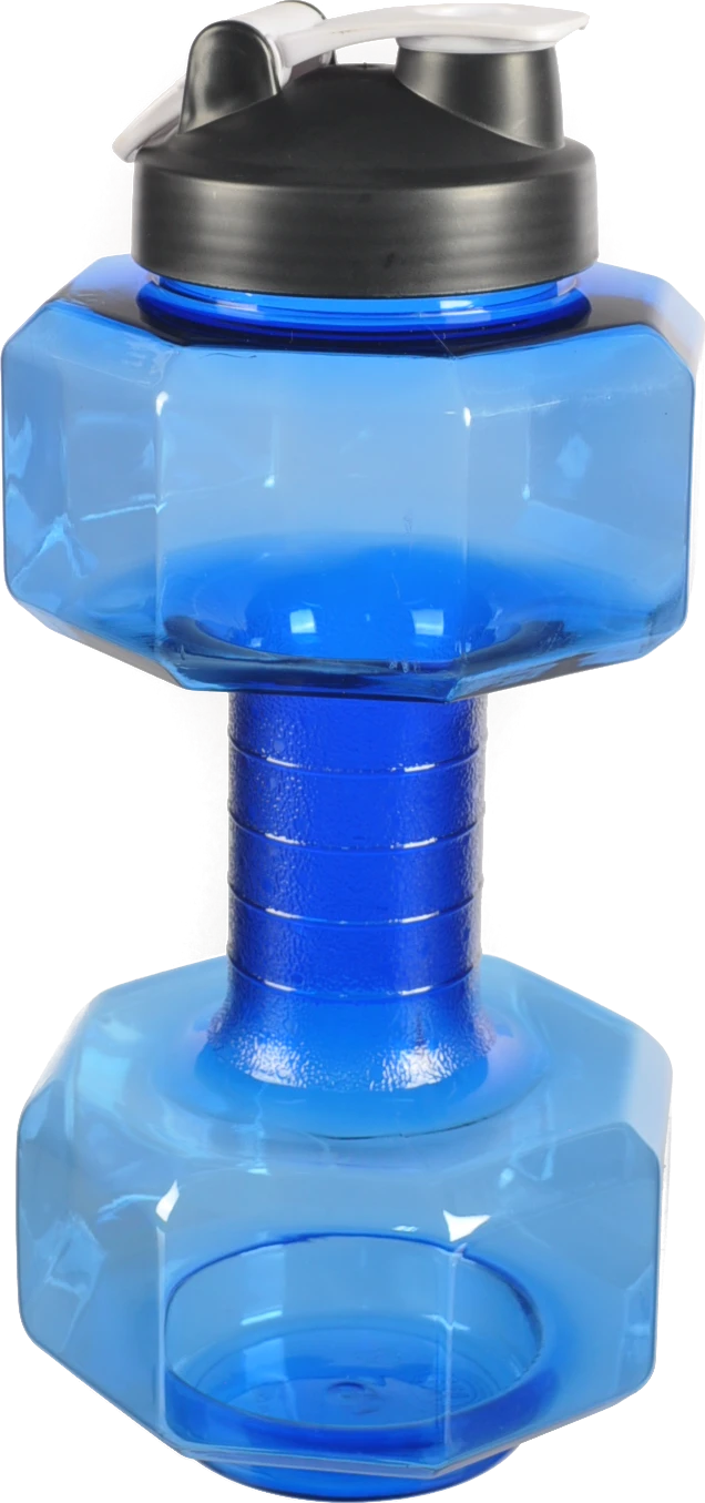 Спортивна пляшка у формі гантелі, 2600мл