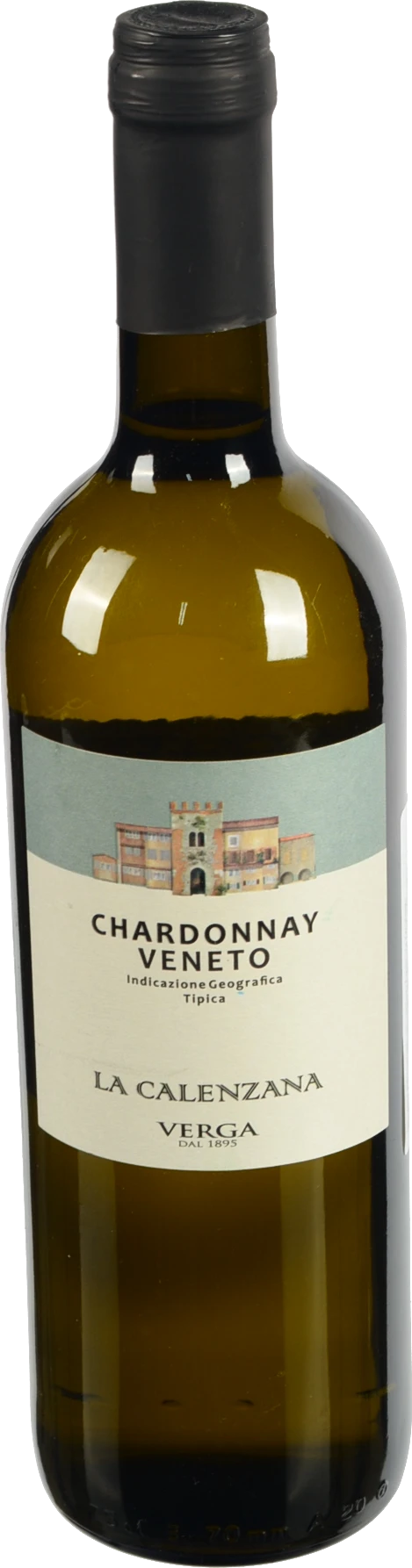 Вино La Calenzana 0.75л 11% шардоне венето біле сухе IGT