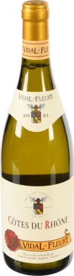 Вино Vidal-Fleury 0.75л кот дю рон біле 2020